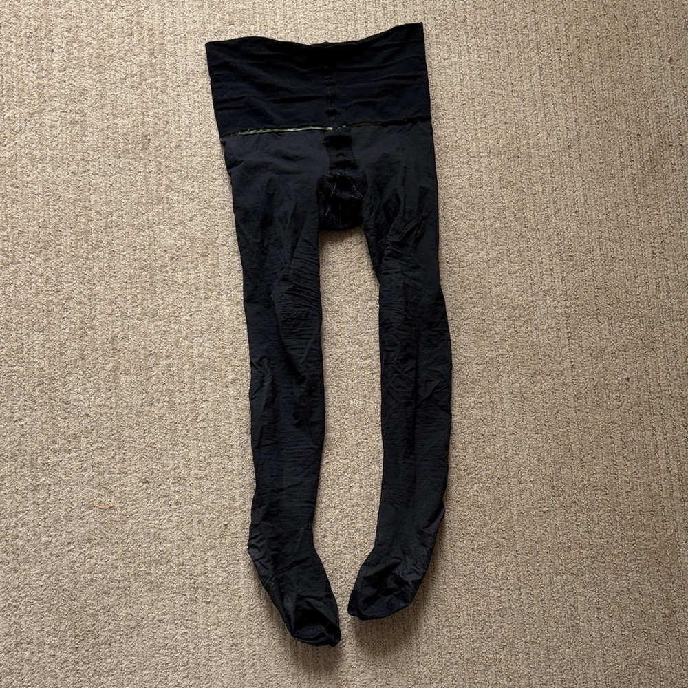 Sheertex Sheer Rip-Resist Tights, Black, XL